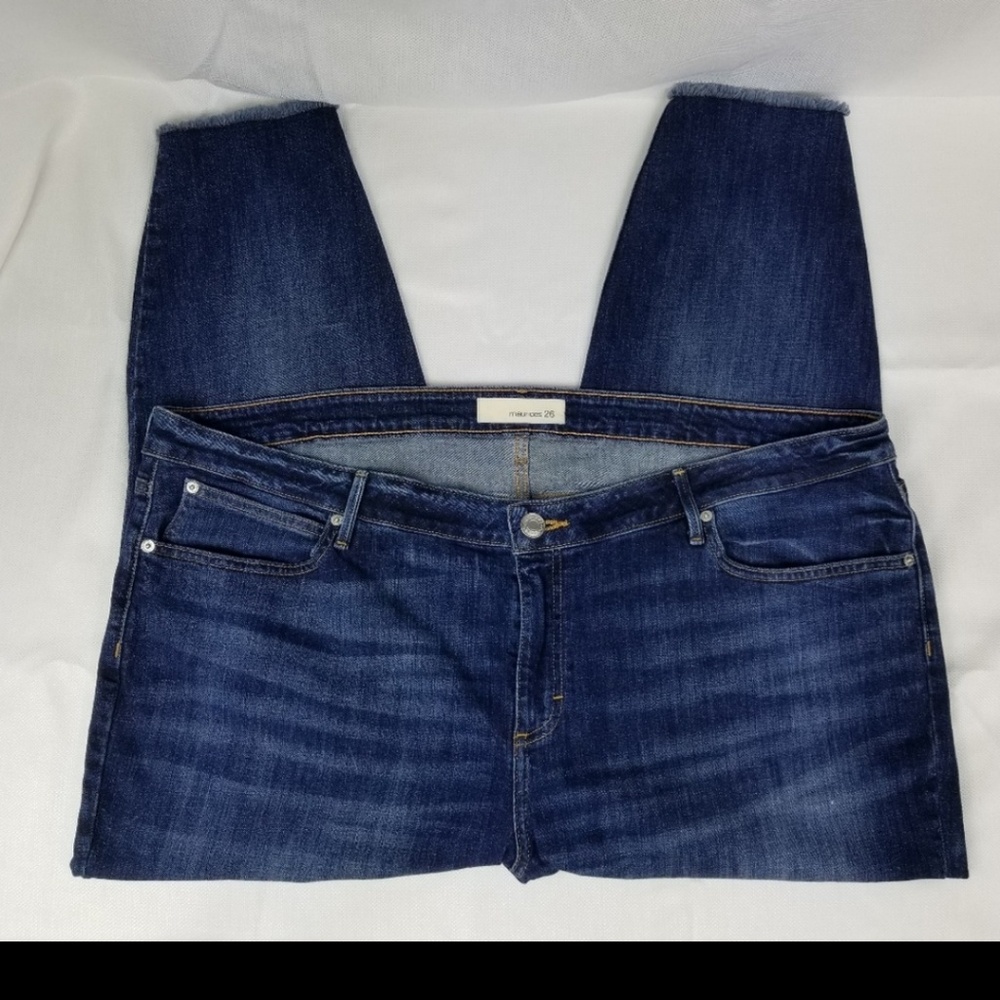 Maurice's Plus sz 26w ankle jeans